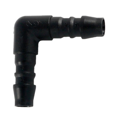 Raccordo a gomito Ø 6 mm (1/4") per collegare due tubi trasparenti ACC00904 SAUERMANN ACC00904 1