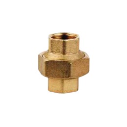 PATTARONI - Raccordo diritto 3 pezzi FF con O-ring 1/2" (Cod. F20R001) F20R001 1