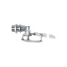 Rubinetto a galleggiante in ottone stampato e fusso nichelato a 5 copiglie con asta piatta 3/8" PATTARONI F278CR099 F278CR099 1