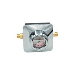 Contatore Acqua da Incasso a Quadrante Asciutto OBLO Plus DN 15 1/2" M Gioanola Codice O11SC95CH001 O11SC95CH001 2
