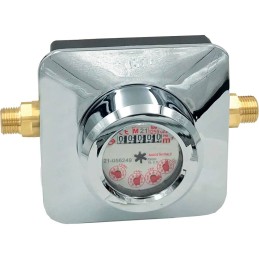 Contatore Acqua da Incasso a Quadrante Asciutto OBLO Plus DN 15 1/2" M Gioanola Codice O11SC95CH001 O11SC95CH001 1