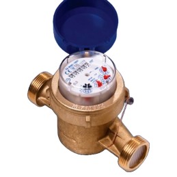 Contatore Acqua DOMUS DARF/25 Quadrante Asciutto DN 25 1" Gioanola Codice D41AS35EB101 D41AS35EB101 1