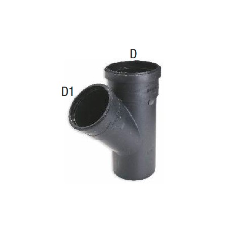 BAMPI US111145 braga ULTRA SILENT 110/110 45° scarico insonorizzato US111145 1