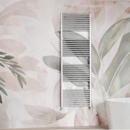 Cordivari Lisa 25 Silver Look 1600x600 interasse 550 mm - scaldasalviette Cod. 3551586100216 3551586100216 3