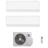Climatizzatore Dual Split Inverter Gree Cosmo 9000 + 12000 BTU WiFi R32 A++ GWHD(14)NK6OO GREE10141 GREE10141/GREE10248/GREE1024