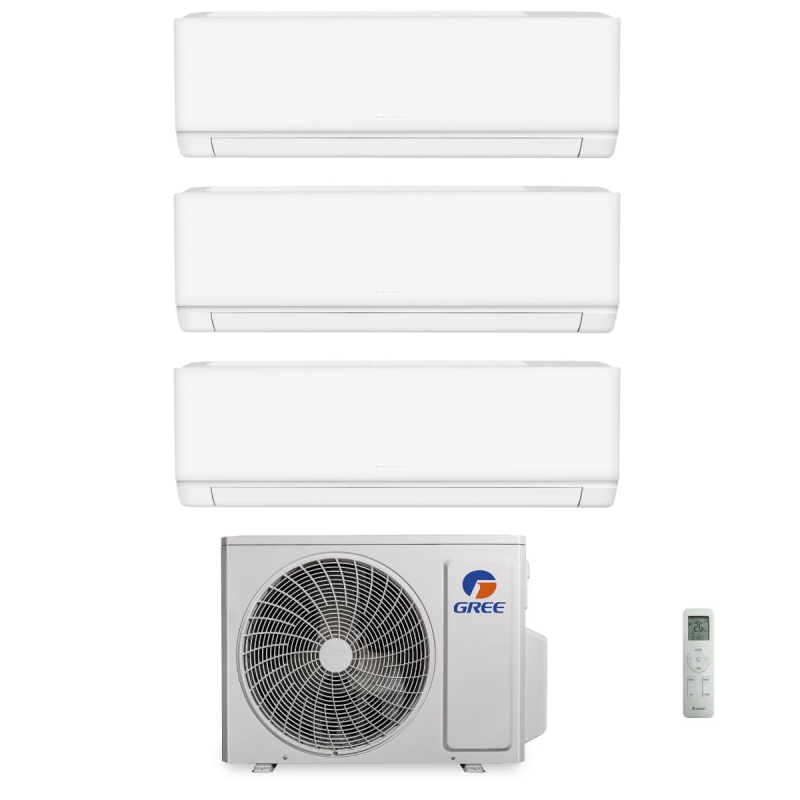 Climatizzatore Trial Split Gree Cosmo 9+9+12 BTU WiFi R32 Inverter A++ GREE10143 GREE10143/GREE10248/GREE10246/GREE10246 1