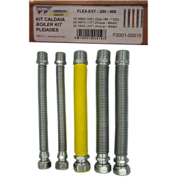 Kit caldaia PSP F0001-00519 GAS DN 20 3/4" 200/400 con flessibili M/F F0001-00519 1