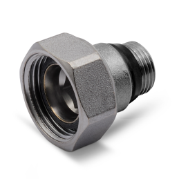 Giacomini P15TGX003 Bocchettone 1/2" G 3/4"F x G 1/2"M - raccordo ottone cromato P15TGX003 1