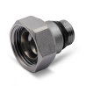 Giacomini P15TGX004 Bocchettone 1/2" G 3/4"F x G 1/2"M - raccordo ottone cromato P15TGX004 1