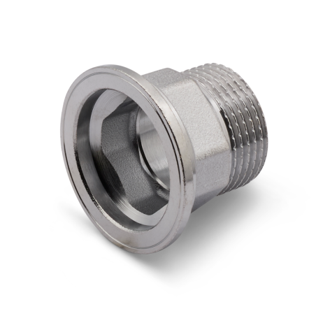 Giacomini P15X033 Bocchettone 1/2" G 1/2"M x 1-1/4" nut - raccordo ottone cromato P15X033 1