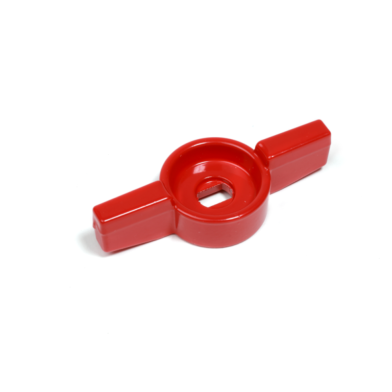 Giacomini P31FRY003 Maniglia a farfalla 3/4" 1" 1 1/4" - leva in alluminio rossa per valvole a sfera P31FRY003 1