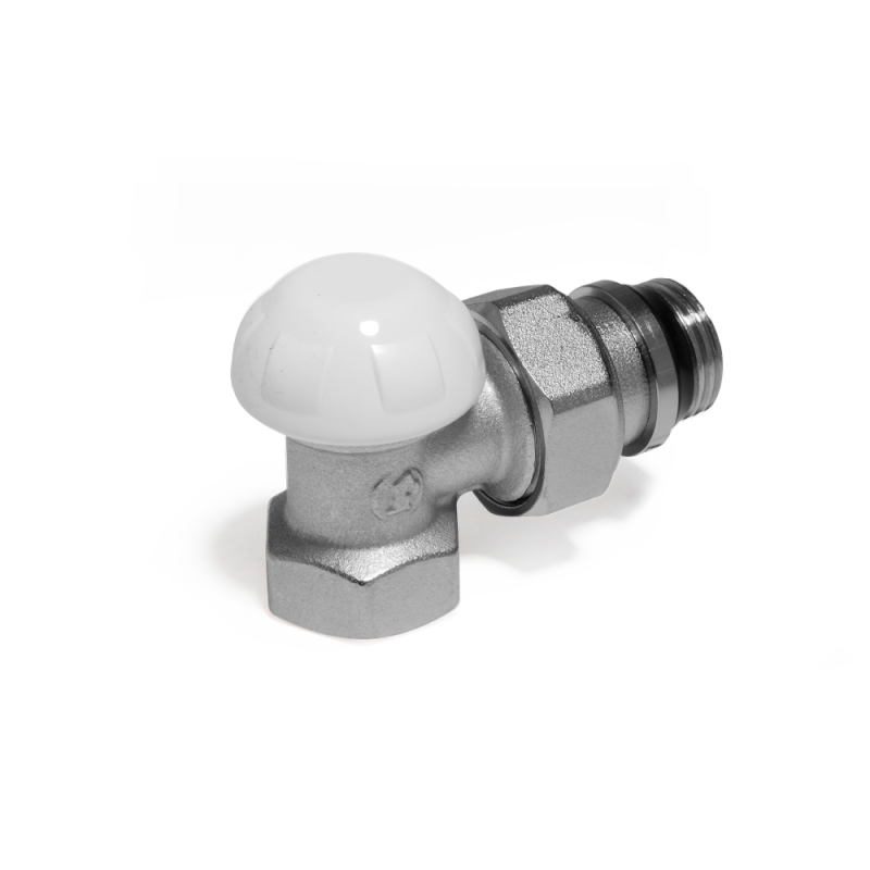 Giacomini R14X032 Detentore a squadra cromato 3/8" per radiatori - attacco tubo ferro R14X032 1