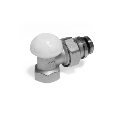 Giacomini R14X032 Detentore a squadra cromato 3/8" per radiatori - attacco tubo ferro R14X032 1