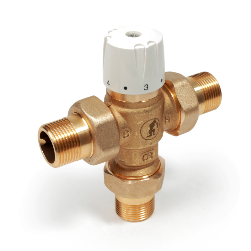 Giacomini R156Y224 Miscelatore termostatico 3/4" Kv 1,4 - valvola miscelatrice con sicurezza termica R156Y224 1