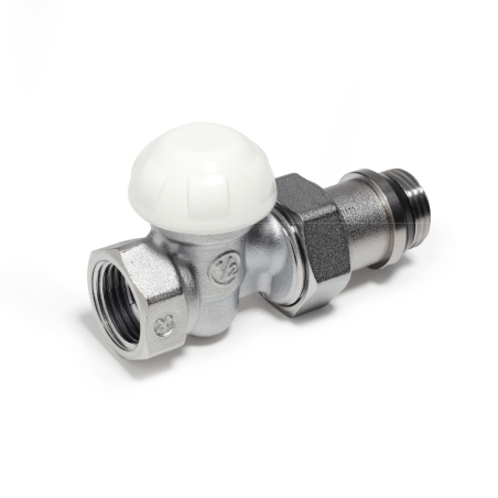 Giacomini R15X035 Detentore diritto cromato 1" per radiatori - attacco tubo ferro R15X035 1