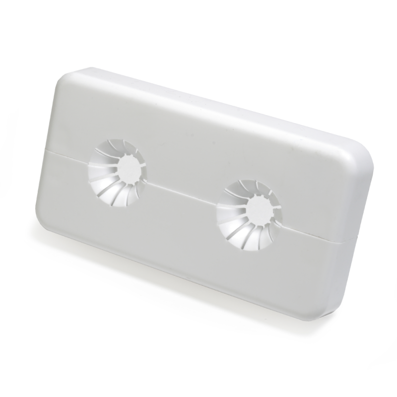 Giacomini R175CY001 Rosone plastico Base 18 interasse 50 mm per tubi Ø12-18 mm R175CY001 1