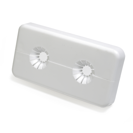 Giacomini R175CY001 Rosone plastico Base 18 interasse 50 mm per tubi Ø12-18 mm R175CY001 1