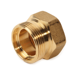 Giacomini R180RX055 Raccordo diritto femmina 1/2" x 16 per tubi multistrato e plastica R180RX055 1