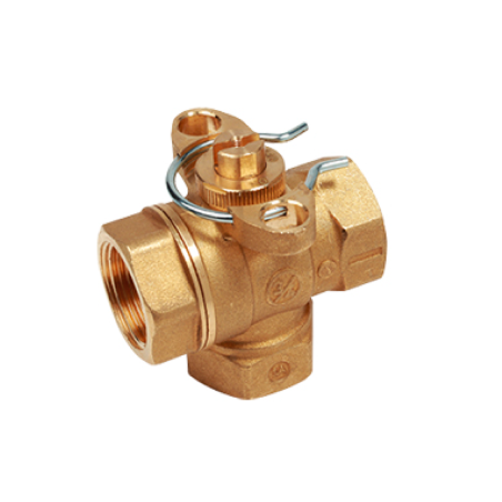 Giacomini R279DY025 Valvola deviatrice a sfera 3 vie 1" femmina R279DY025 1