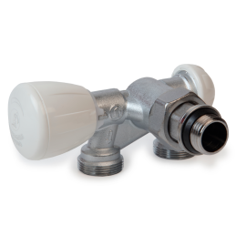 Giacomini R357BX062 Valvola termostatizzabile a squadra 1/2" x 18 per radiatori R357BX062 1