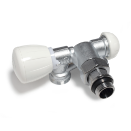 Giacomini R357MX061 Valvola termostatizzabile a squadra 1/2" x 16 per impianti monotubo R357MX061 1