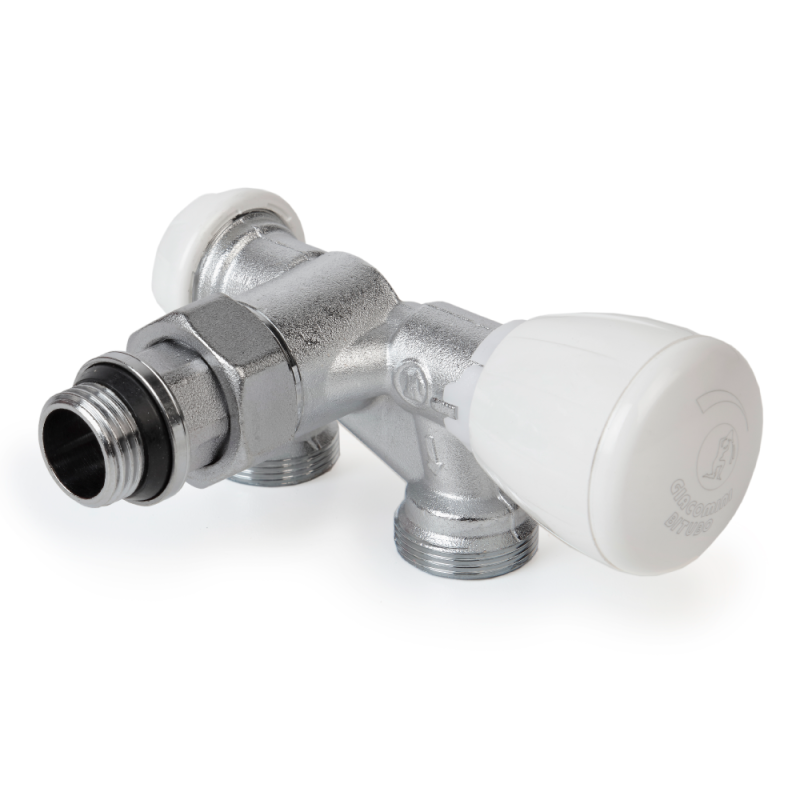 Giacomini R358BX062 Valvola termostatizzabile a squadra 1/2" x 18 per radiatori R358BX062 1