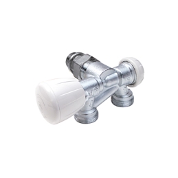 Giacomini R358MX061 Valvola termostatizzabile a squadra 1/2" x 16 per impianti monotubo R358MX061 1