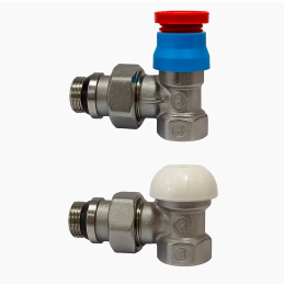 Giacomini R470AX002 Kit termostatizzabile radiatore 3/8" x 16 a squadra R470AX002 3