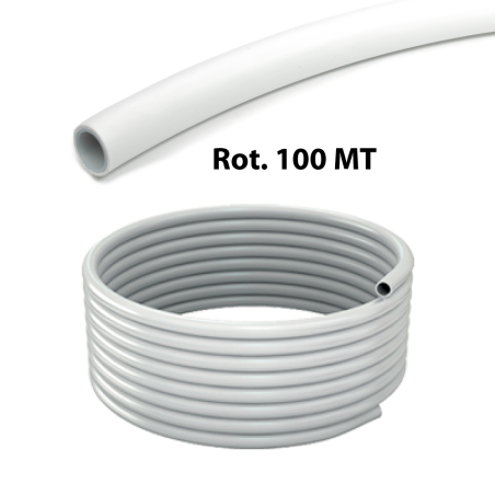 Giacomini R999Y122 Tubo multistrato PEX-b/Al/PEX-b 16 x 2 - rotolo 100 m colore bianco R999Y122 1