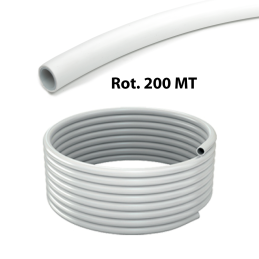Giacomini R999Y123 Tubo multistrato PEX-b/Al/PEX-b bianco 16 x 2 - rotolo 200 m colore bianco R999Y123 1
