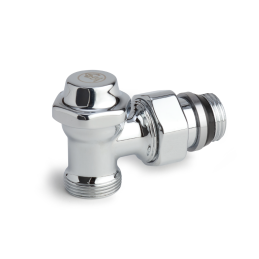 Giacomini T29CX003 Detentore a squadra per termoarredo 1/2" x 16 cromato T29CX003 1