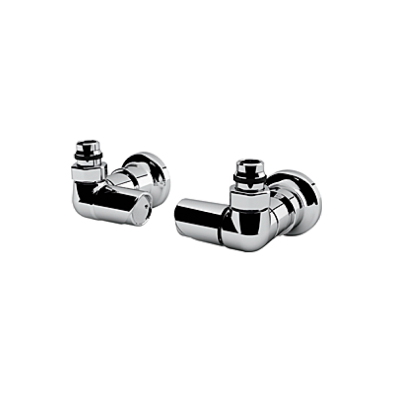 Giacomini T439LX033 Kit termoarredo valvola termostatizzabile e detentore 1/2" x 16 dx T439LX033 1