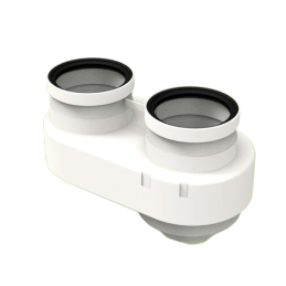 Groppalli 8ADBVI5 Adattatore biflusso 60/100 a 80/80 per caldaie a condensazione 8ADBVI5 1