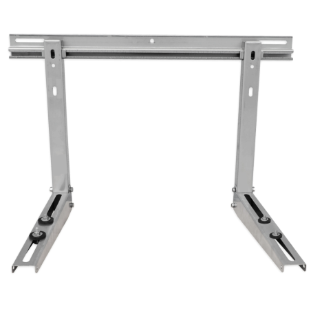 GROPPALLI MENCT-150L60 Staffa con traversa L600 x H500 acciaio zincato grigio per unità esterne MENCT-150L60 1