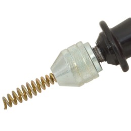 Sturatubi manuale con molla da 7,5 m e spirale Ø 8 mm per tubazioni 20 - 65 mm - MGF 904180 904180 2