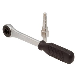 Chiave professionale per codoli UNI in acciaio cromo-vanadio con quadro 1/2" - MGF 916000 916000 1