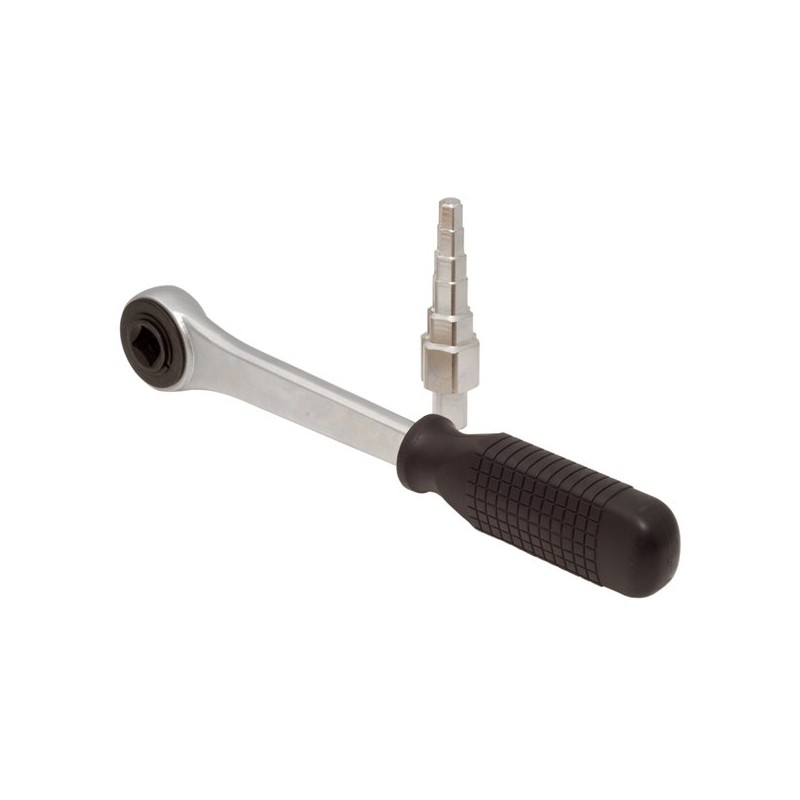 Chiave professionale per codoli UNI in acciaio cromo-vanadio con quadro 1/2" - MGF 916000 916000 1