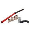 Kit chiave sottolavello con inserti esagonali 9 - 17 mm e ganascino 10 - 32 mm - MGF 920387 920387 1