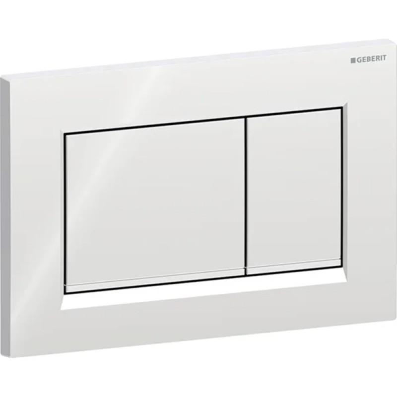 Geberit Sigma20 115.883.KH.1 placca di comando cromo lucido per cassette WC Sigma 115.883.JQ.1 1
