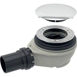 Geberit 150.552.21.1 sifone doccia d90 con scarico PE e tappo piletta 150.552.21.1 1