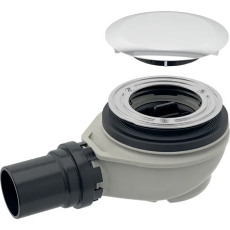 Geberit 150.552.21.1 sifone doccia d90 con scarico PE e tappo piletta 150.552.21.1 1