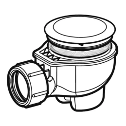 Geberit 150.689.21.1 sifone doccia d62 con tappo piletta cromo lucido 150.689.21.1 2