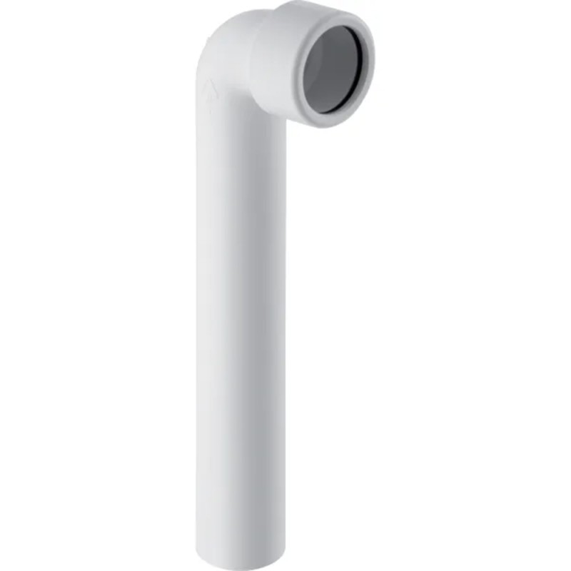 Geberit 152.223.11.1 curva tecnica 90° con terminale a premistoppa Ø 40 mm 152.223.11.1 1