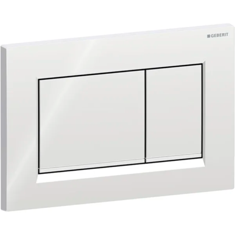 Geberit 115.883.KH.1 Placca di comando Sigma20 cromo lucido per cassette da incasso 115.883.KH.1 1
