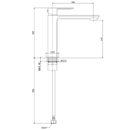 Paffoni EL074HCR Miscelatore lavabo medio cromato serie Elle EL074HCR 2