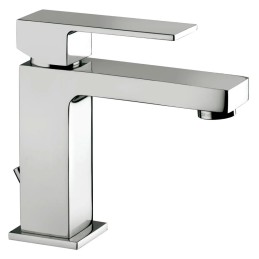 Paffoni EL075CR Miscelatore lavabo cromato con scarico serie Elle EL075CR 1