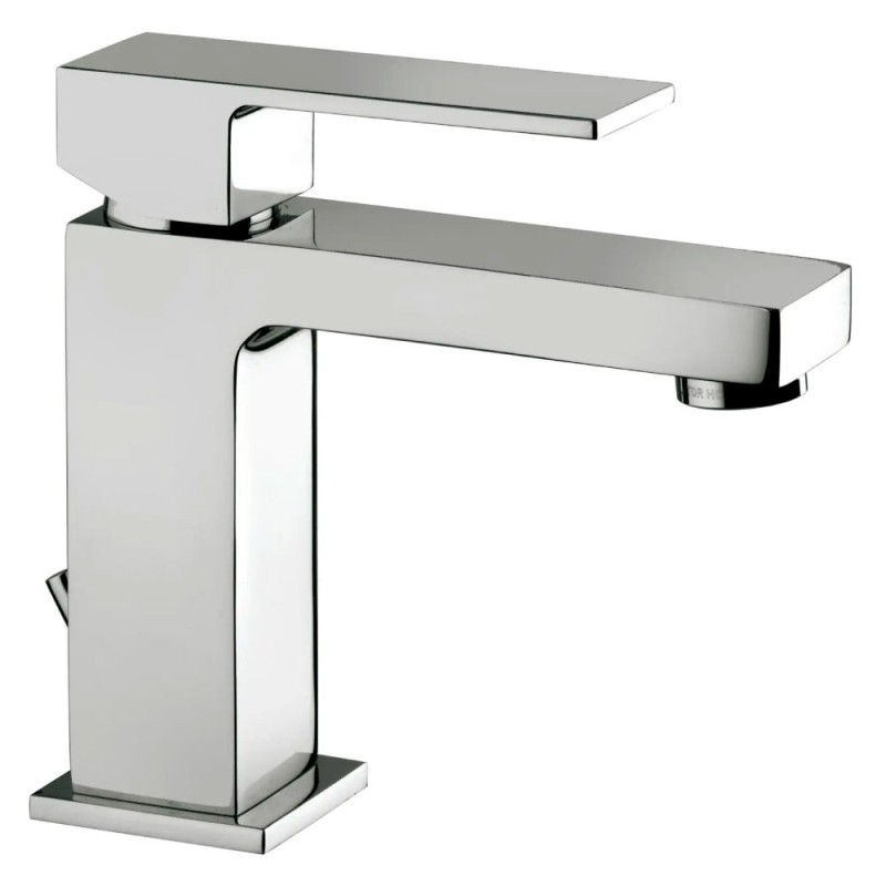 Paffoni EL075CR Miscelatore lavabo cromato con scarico serie Elle EL075CR 1