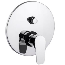 Paffoni LM015CR Miscelatore doccia incasso 2 uscite cromato serie Lime LM015CR 1