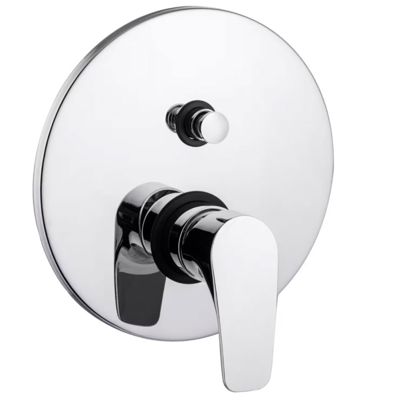 Paffoni LM015CR Miscelatore doccia incasso 2 uscite cromato serie Lime LM015CR 1