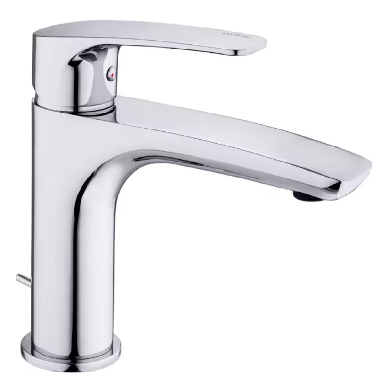 Paffoni LM075CR Miscelatore lavabo cromato con scarico automatico serie Lime LM075CR 1